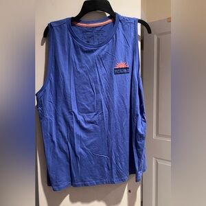 Patagonia Blue Sleeveless Shirt